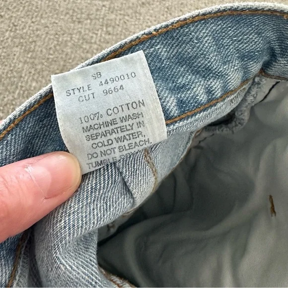 Vintage Steel Jeans Shorts‎ Size 7 - Picture 6 of 9